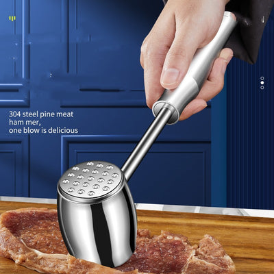 stainless steel meat tenderizer